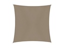 Windhager Sonnensegel Cannes, 5 x 5 m, Eckig, Taupe