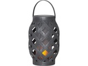 Star Trading Laterne Solar Flame, Grau