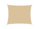 Windhager Sonnensegel Capri, 3 x 4 m, Eckig, Champagner