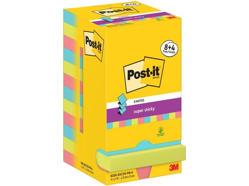 [90278018 1508418] Post-it Notizzettel Super Sticky Z-Notes 76 x 76 mm, Cosmic