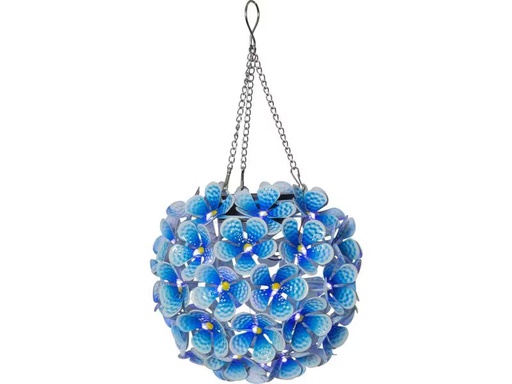 [90278028 1160554] Star Trading Gartenlicht Solar Hortensia, Blau