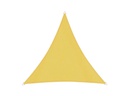Windhager Sonnensegel Cannes, 4 m, Eckig, Gelb