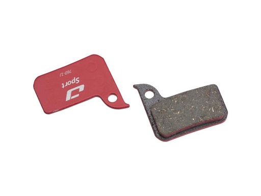[90047316 1192434] JAGWIRE Bremsbeläge Sport Semi Metallic Rot
