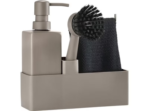 [90278216 1516156] Zone Denmark Spültrogbutler-Set 19 x 20 cm Taupe