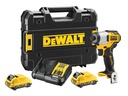 DeWalt Akku-Schlagschrauber 12 V 1/4, 2x 2 Ah Akku, Kit