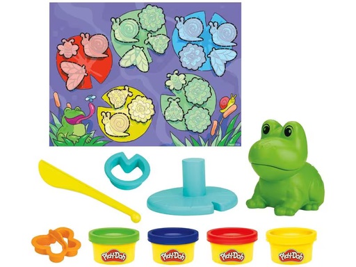 [90278433 1482821] Play-Doh Frog 'n Colors Starter Set