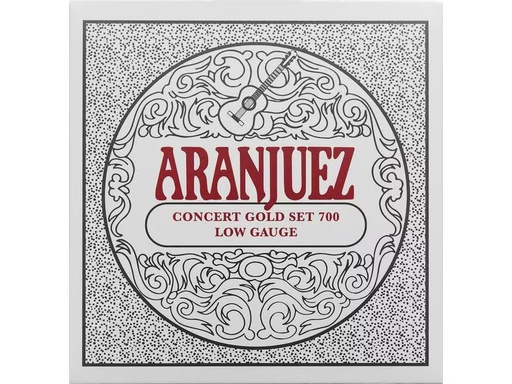 [90278458 1517441] Aranjuez Gitarrensaiten Concert Gold 700 – Low Gauge