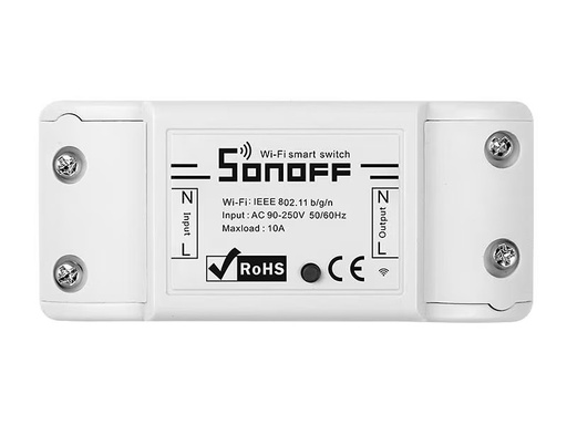 [90278515 1505449] SONOFF WLAN-Schaltaktor BASICR2, 1-fach ,230 V, 10 A