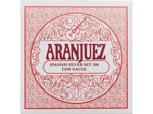 [90278554 1517438] Aranjuez Gitarrensaiten Spanish Silver 200 – Low Gauge