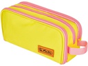 Herlitz Schlamperetui Neon Gelb/Rosa
