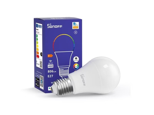[90278615 1505465] SONOFF Leuchtmittel B05-BL-A60, WiFi-LED, RGBCW, E27