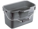 Rotho Putzeimer Basic 12 l, Grau