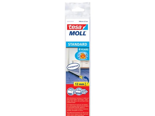 [90047399 339102] tesa Türdichtschiene MOLL Standard 1 m x 37 mm