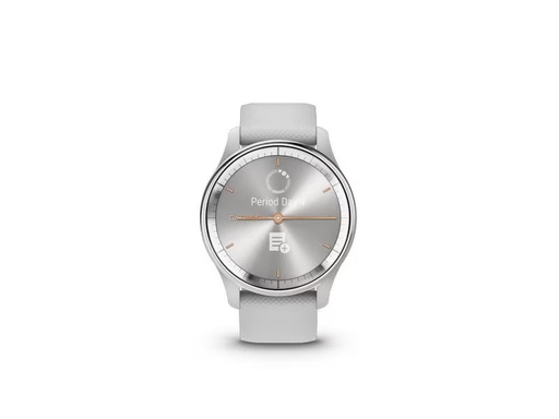 [90279082 1520917] GARMIN Sportuhr Vivomove Trend Weiss/Weiss glanz