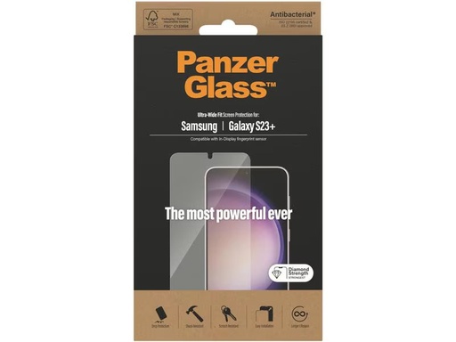 [90279160 1503364] Panzerglass Displayschutz Ultra Wide Fit Galaxy S23+