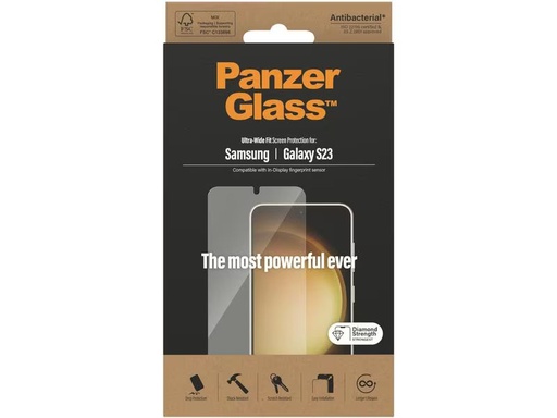 [90279180 1503363] Panzerglass Displayschutz Ultra Wide Fit Galaxy S23