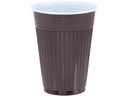 tabletop Einweg-Kaffeebecher 180 ml, 100 Stück, Braun
