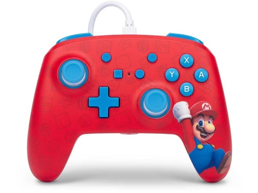 [90279275 1521304] Power A Enhanced Wired Controller Woo-hoo! Mario