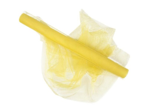 [90004721 793069] Creativ Company Tüll  50 cm x 5 m Gelb