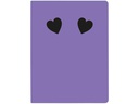 Nuuna Notizbuch Give me your heart, 16.5 x 22 cm, Punktraster