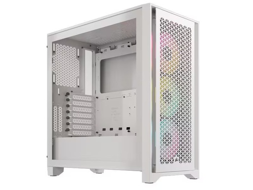 [90279366 1492251] Corsair PC-Gehäuse iCUE 4000D RGB Airflow Weiss