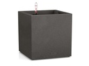 Lechuza Pflanzentopf Canto Stone 40 Low Schwarz
