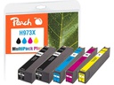 Peach Tinte HP No. 973X Multi-Pack-Plus C, M, Y, 2x BK