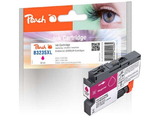 [90047464 1142450] Peach Tinte Brother LC-3235XL Magenta