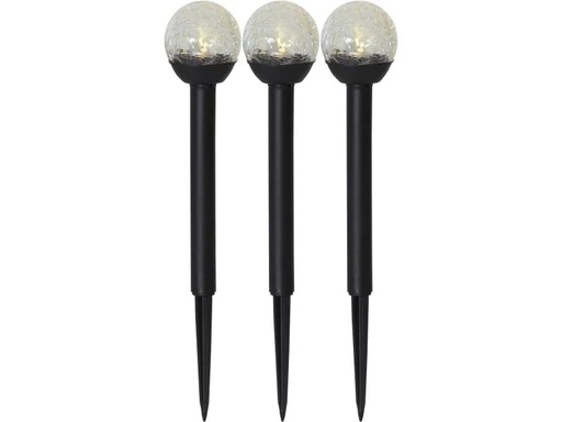 [90047493 1072343] Star Trading Gartenlicht Solar Roma, 3 Stück