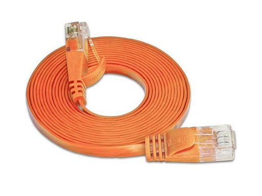 [90047508 314794] SLIM Slimpatchkabel RJ-45 - RJ-45, Cat 6, STP, 25 m, Orange