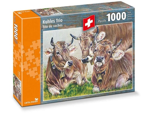 [90279865 1522308] Carta.Media Puzzle Kuhles Trio