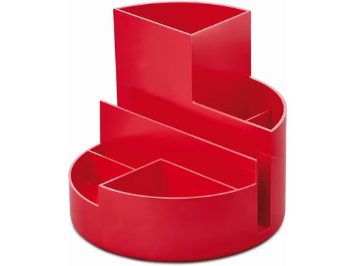 [90280013 1515321] Maul Stiftehalter Rundbox Eco Rot