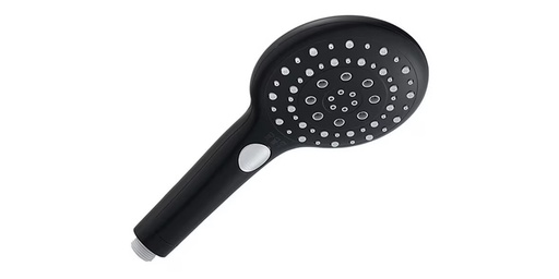 [90280264 1520603] diaqua® Handbrause Dike PCR, 1/2, Schwarz matt