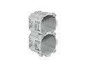 WEIBEL Einlasskasten HSB NIS Kombi, 2 x 1