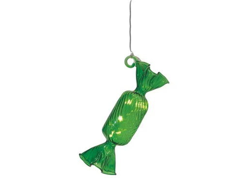 [90280503 1523763] Sirius Weihnachtskugel Bonbon Hannah, 12 cm, Grün