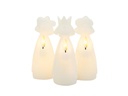 Sirius LED-Kerzen Set Drei Könige Maria, Weiss