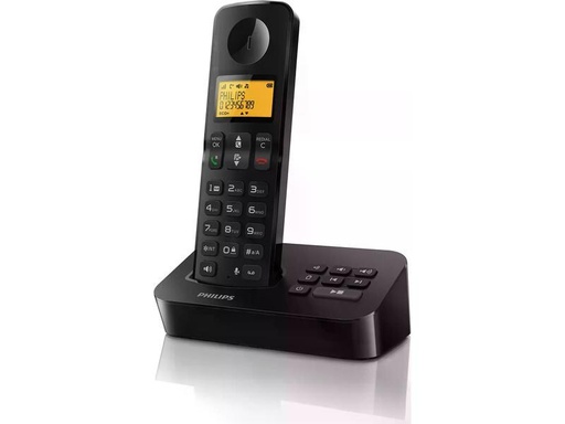 [90280537 1511833] Philips Schnurlostelefon D2651B Schwarz