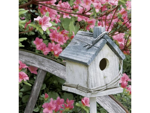 [90280636 1512600] Paper + Design Papierservietten Spring Birdhouse 33 cm x 33 cm, 20 Stück