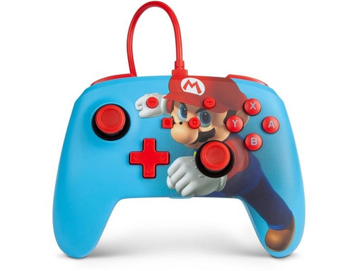 [90280679 1524820] Power A Enhanced Wired Controller Mario Punch