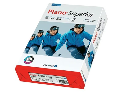 [90280835 1443223] Plano Kopierpapier Superior A4, Weiss, 60 g/m², 500 Blatt