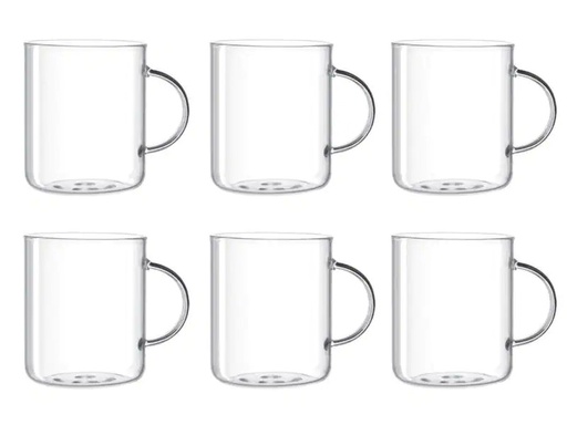 [90047656 558493] Leonardo Teetasse Novo 400 ml, 6 Stück, Transparent