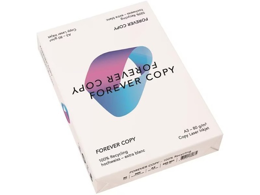 [90281006 1508977] Fischer Papier Kopierpapier Forever Copy A3, Hochweiss, 500 Blatt