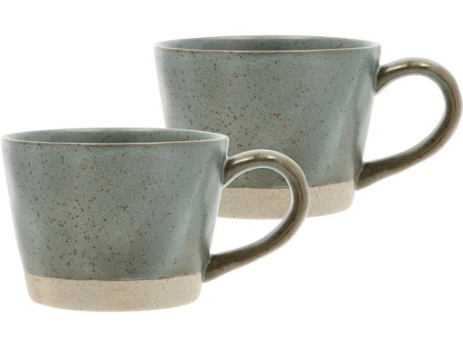 [90281008 1516116] Villa Collection Universaltasse Evig 300 ml, 2 Stück, Grün