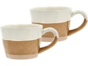 Villa Collection Universaltasse Evig 300 ml, 2 Stück, Braun/Crème