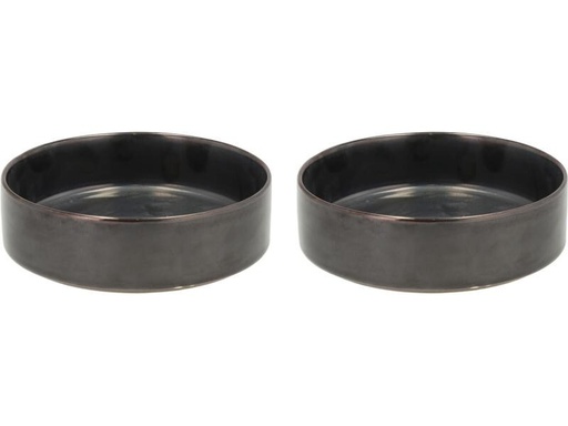 [90281117 1526662] Villa Collection Schale Fjord 15 cm, 2 Stück, Schwarz