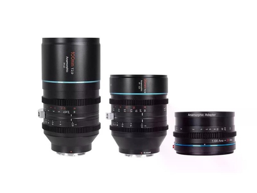 [90281118 1517969] Sirui Festbrennweite Venus 35 &amp; 100mm T/2.9 1.6x – Sony E-Mount