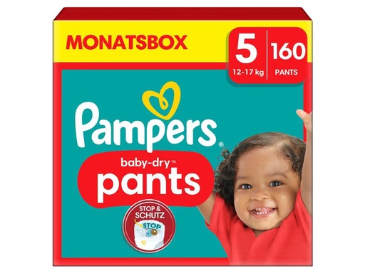 [90281241 1518532] Pampers Windeln Baby Dry Pants Junior Grösse 5