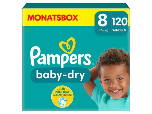[90281247 1518529] Pampers Windeln Baby Dry Extra Large Grösse 8
