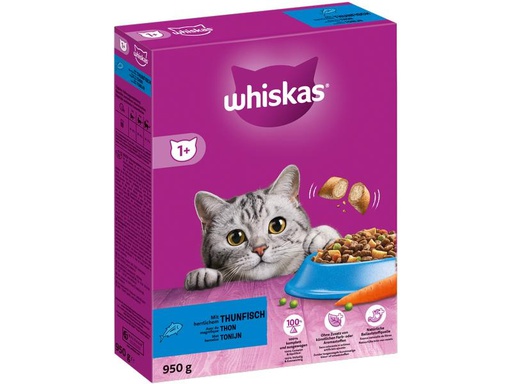 [90281264 1525431] Whiskas Trockenfutter Adult Thunfisch, 950 g