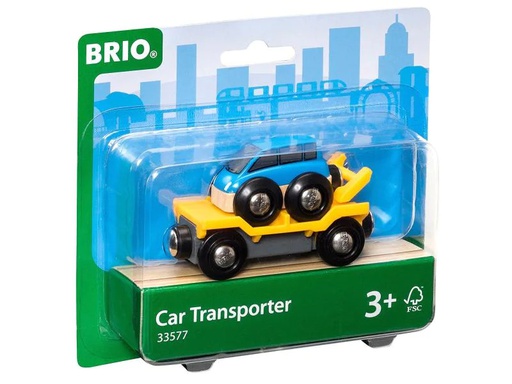 [90047699 483500] BRIO Eisenbahn Autotransporter mit Ramp